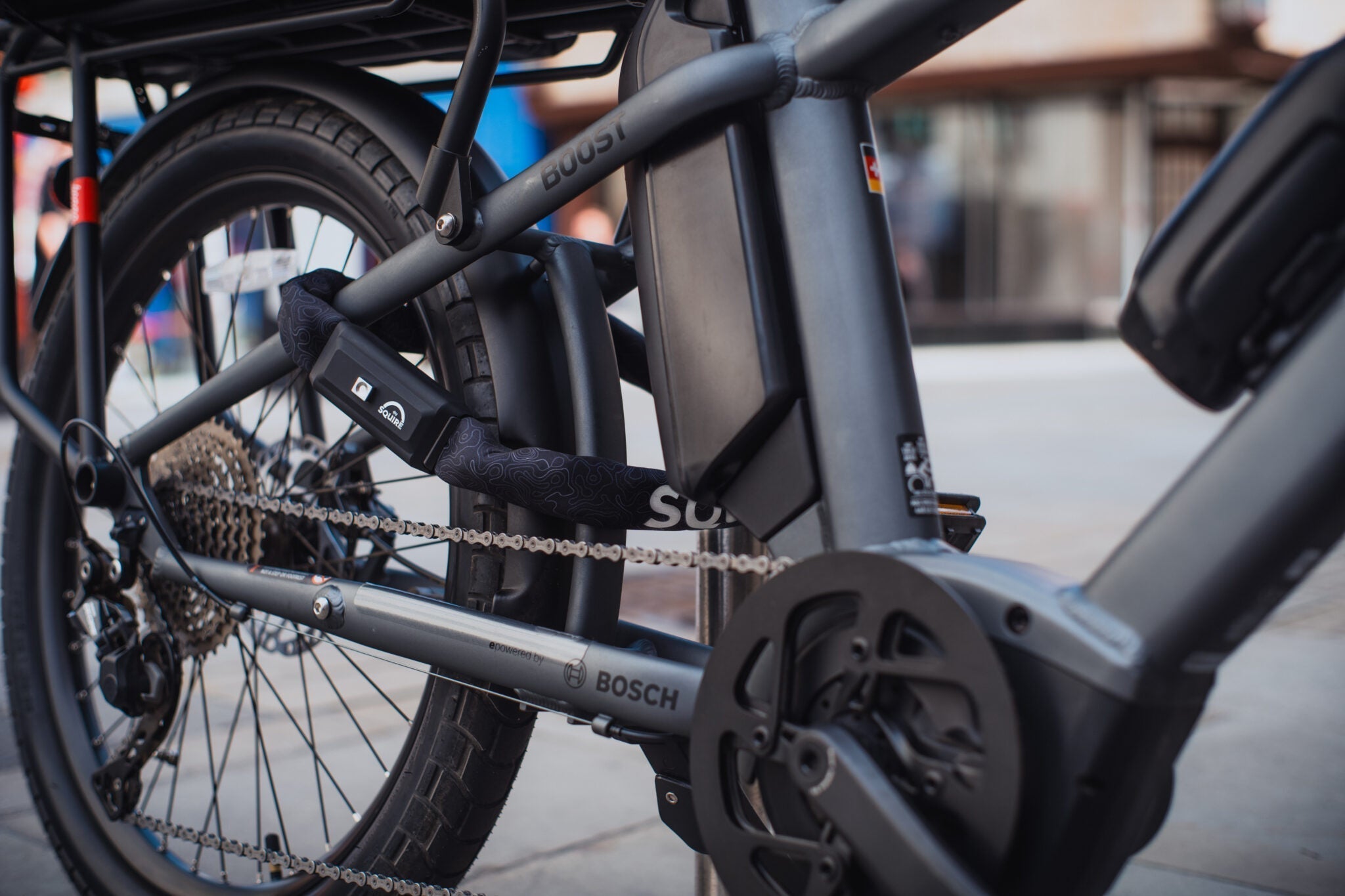 The Chainlok™ 10 – Squire’s Diamond Rated Wearable Chain Bike Lock