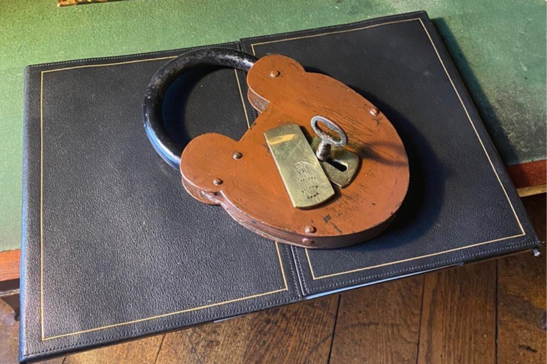 A piece of locksmithing history unearthed at Stanford Hall